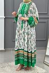 Viena Elbise-MF1686-Yeşil